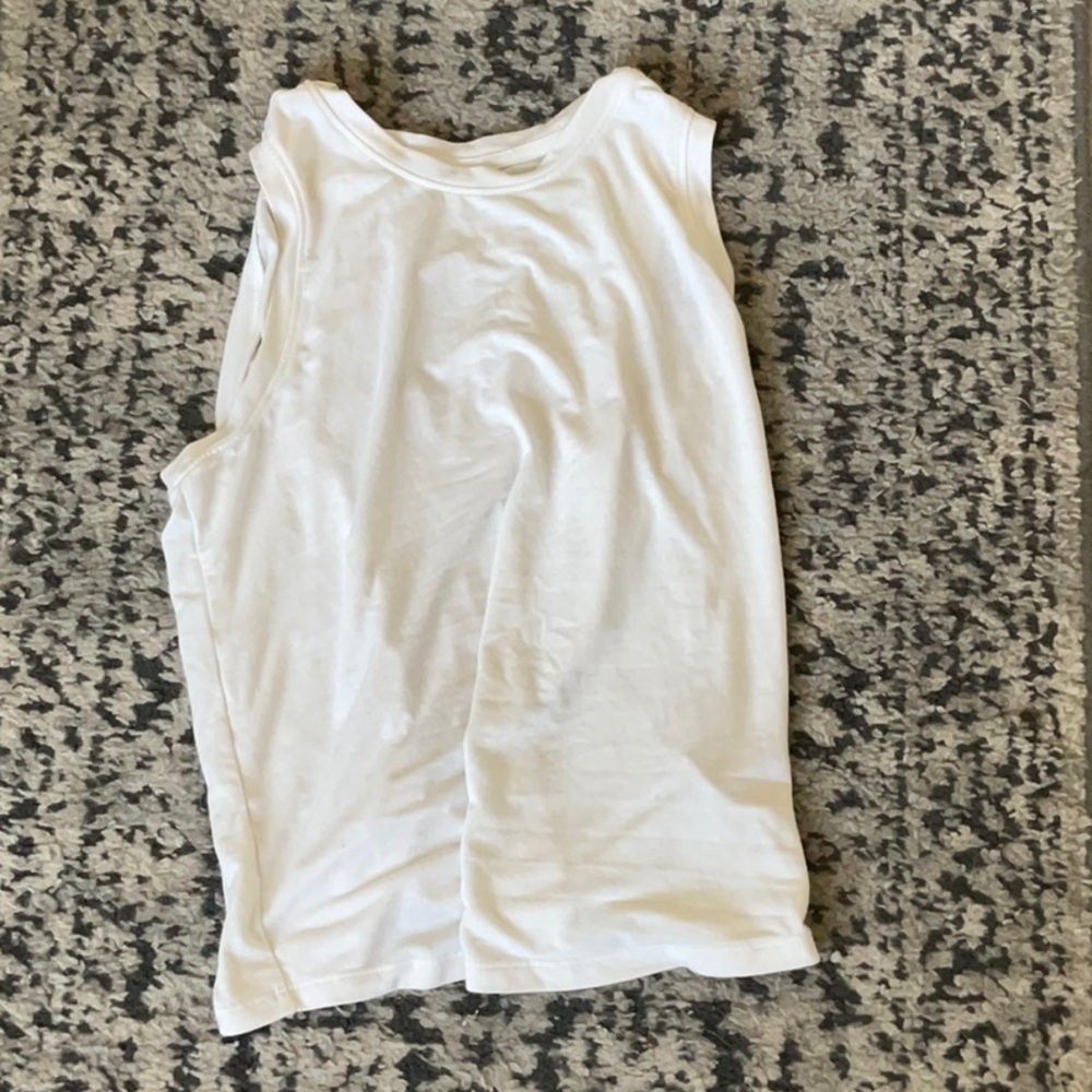 White tank top